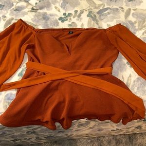 Off-Shoulder Blouse